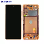 SAMSUNG DISPLAY G781B S20 FE 5G WITH FRAME CLOUD ORANGE