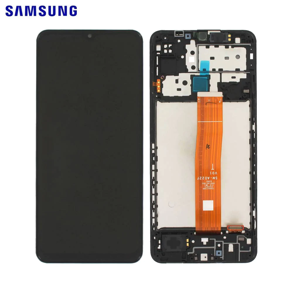 SAMSUNG DISPLAY M127F M12 WITH FRAME BLACK