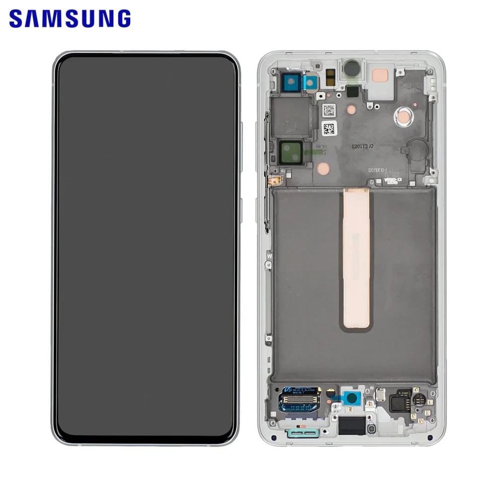 SAMSUNG DISPLAY G990B S21 FE WITH FRAME WHITE