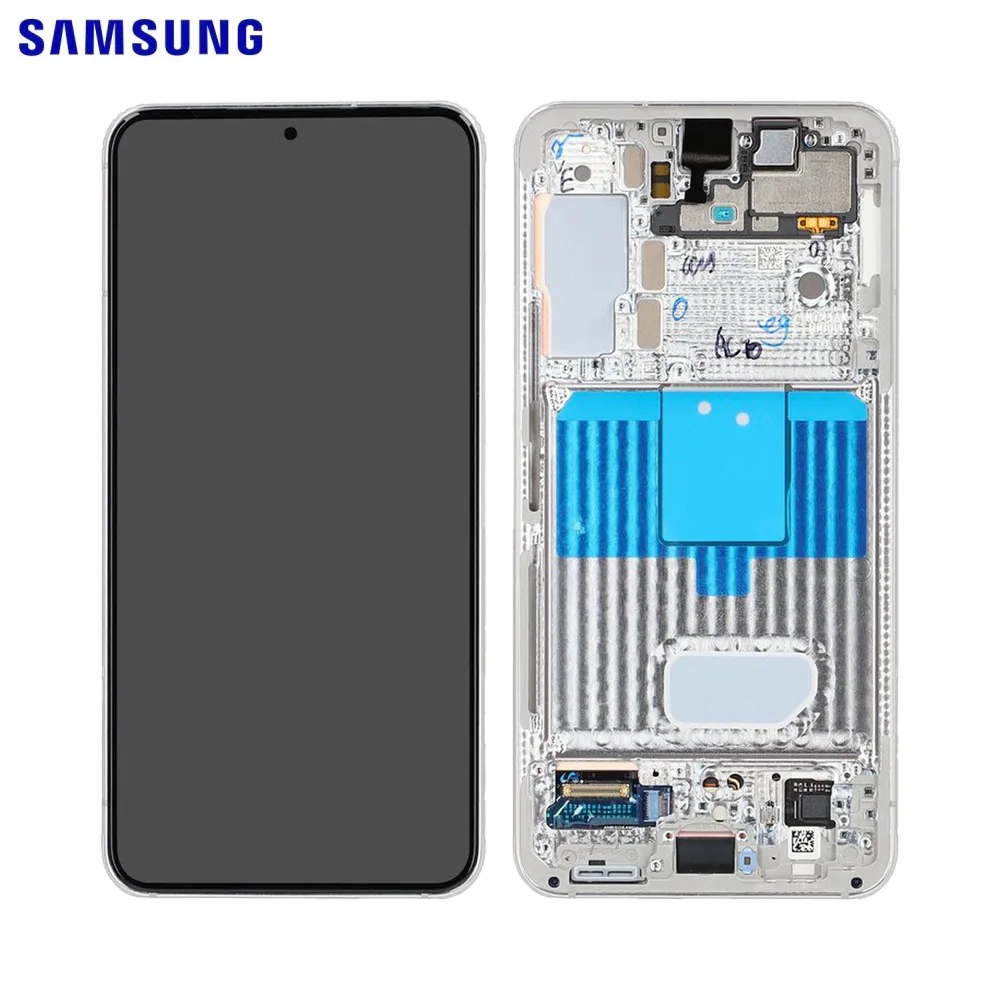 SAMSUNG DISPLAY S901B S22 WITH FRAME PHANTOM WHITE / CREAM / SKY BLUE