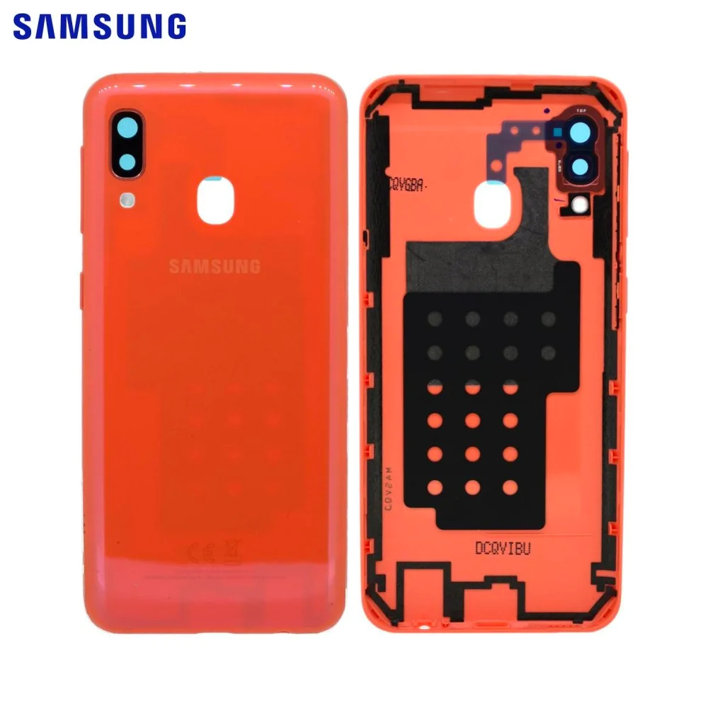 SAMSUNG A202F A20E BACKCOVER ORANGE