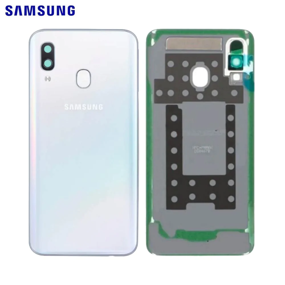 BACKCOVER SAMSUNG A405F A40 WHITE