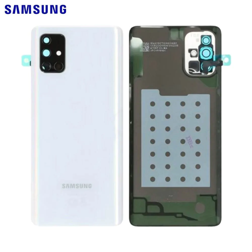 BACKCOVER SAMSUNG A715F A71 HAZE CRUCH SILVER