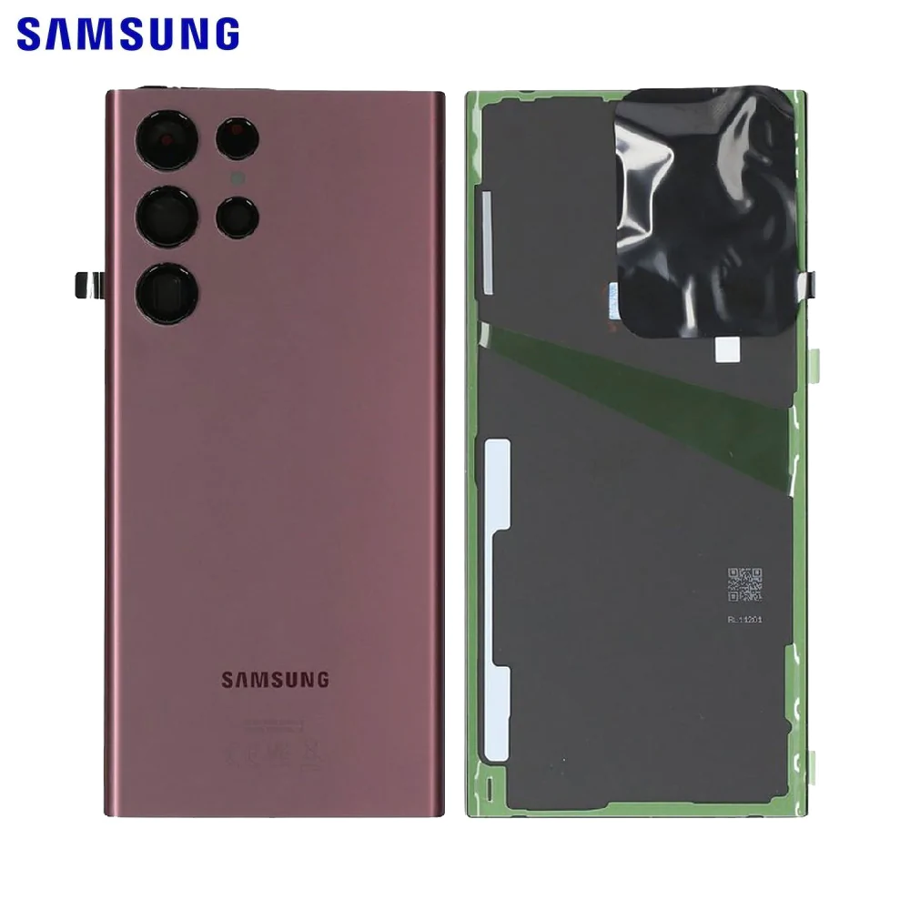 BACKCOVER SAMSUNG S908B S22 ULTRA BURGUNDY