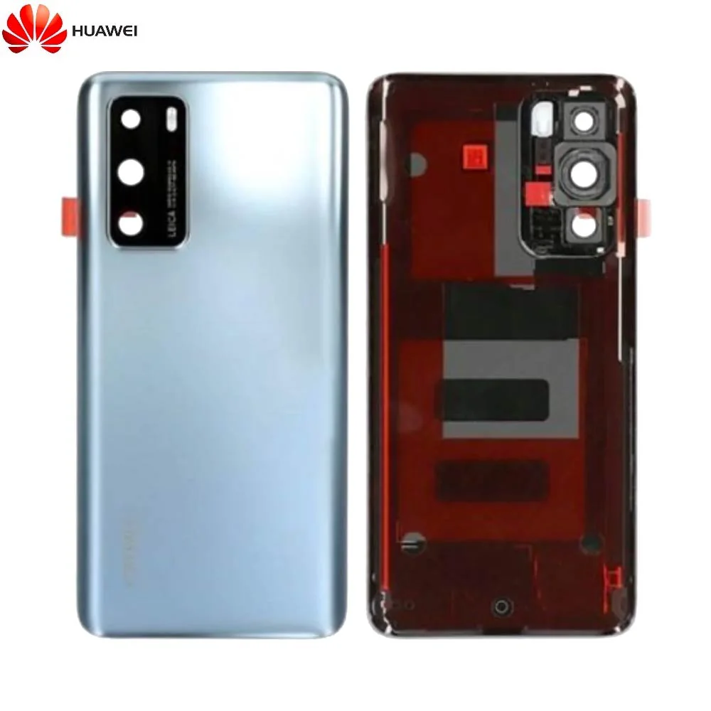 BACKCOVER HUAWEI P40 FROST SILVER