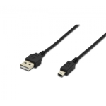DIGITUS CAVO USB 2.0 A-MINI B M-M NERO (AK300130018S)