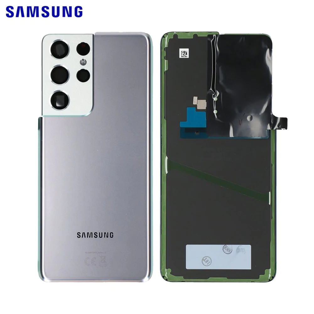 BACKCOVER SAMSUNG G998B S21 ULTRA PHANTOM SILVER 