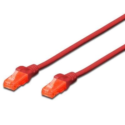 DIGITUS CAVO DI RETE DRITTO NON SCHERMATO CAT.6E 5 MT ROSSO (DK1617050R)