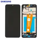 SAMSUNG DISPLAY A045 A04 2022 BLACK WITH FRAME