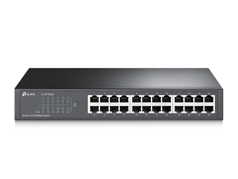 TP-LINK HUB SWITCH RETE 24 PORTE 10/100 TL-SF1024D