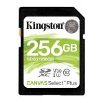 KINGSTON SECURE DIGITAL 256 GB CANVAS SELECT PLUS (SDS2/256GB) CLASS10 UHS-I