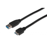 DIGITUS CAVO USB 3.0 A - MICRO USB B 0.25MT (AK-300117-003-S)