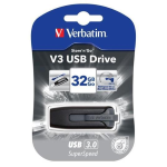 VERBATIM PEN DRIVE V3 STORE'N'GO 32GB USB3.0 (49173) NERA