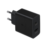 SAMSUNG CARICABATTERIE USB-C/A 35W FAST CHARGE DUO (EP-TA220NBEGEU) NERO