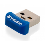 VERBATIM PEN DRIVE 16GB STORE 'N' STAY NANO USB-A 3.2 GEN1 (98709) BLU