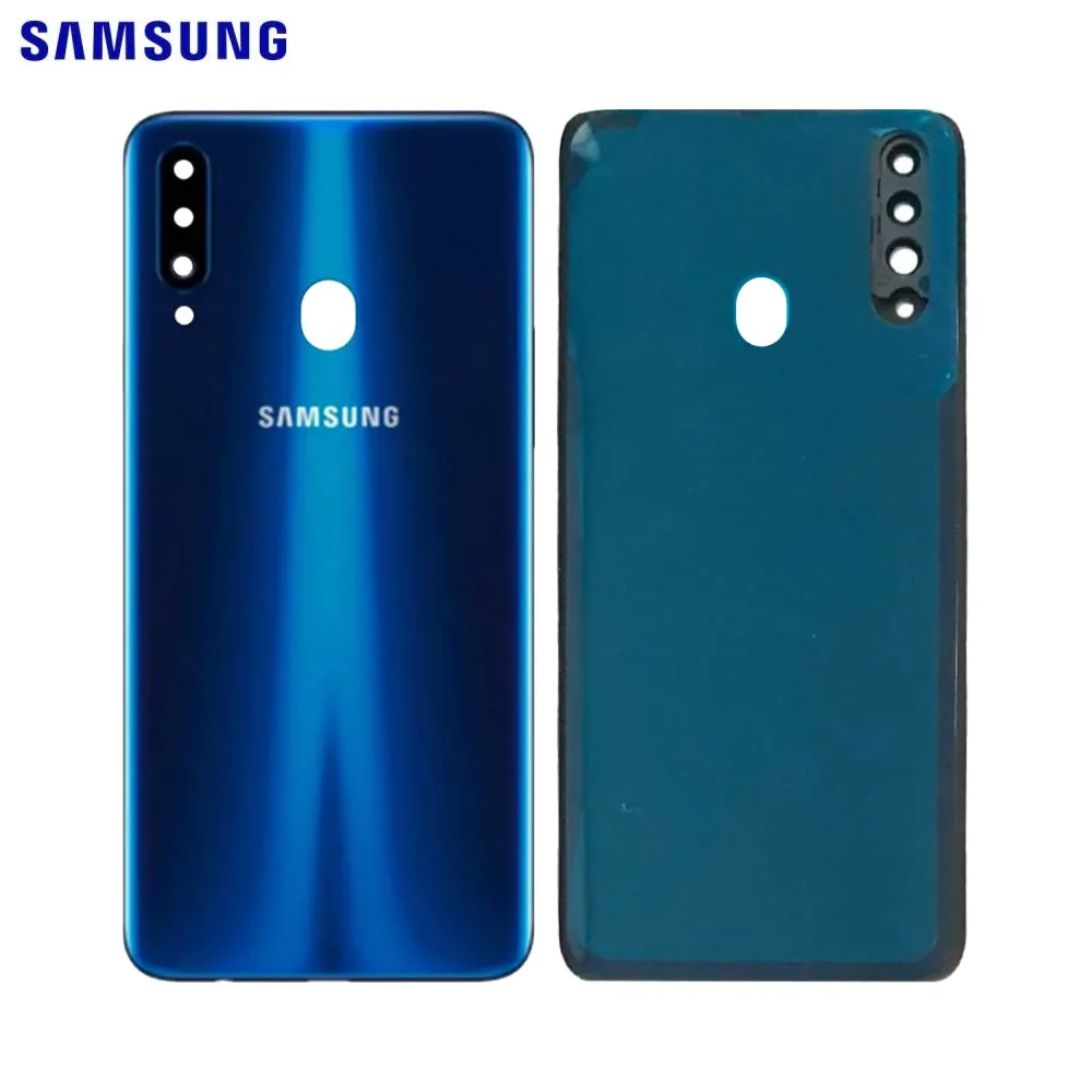 BACKCOVER SAMSUNG A207F A20s BLUE 