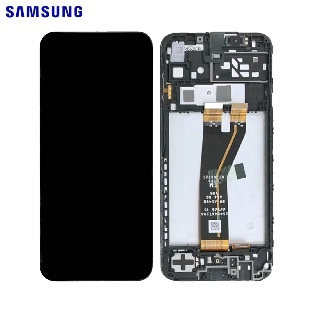SAMSUNG DISPLAY A145F A14 4G 2023 BLACK CODE WITH FRAME (NO EU)