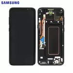 SAMSUNG DISPLAY G955F S8 PLUS WITH FRAME BLACK