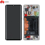HUAWEI DISPLAY P30 PRO WITH FRAME AND BATTERY SILVER FROST