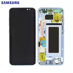 SAMSUNG DISPLAY G950F S8 WITH FRAME BLUE