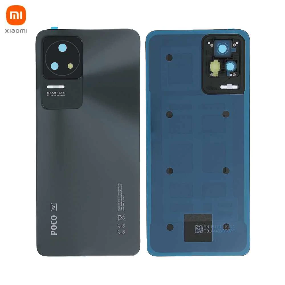 BACKCOVER XIAOMI POCO F4 NIGHT BLACK