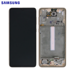 SAMSUNG DISPLAY A336B A33 WITH FRAME ORANGE