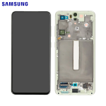 SAMSUNG DISPLAY G990B S21 FE WITH FRAME OLIVE