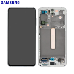 SAMSUNG DISPLAY G990B S21 FE WITH FRAME WHITE
