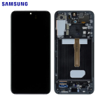 SAMSUNG DISPLAY S906B S22 PLUS WITH FRAME PHANTOM BLACK