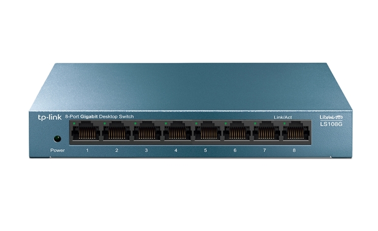 TP-LINK SWITCH RETE 8 PORTE 10/100/1000 LS108G
