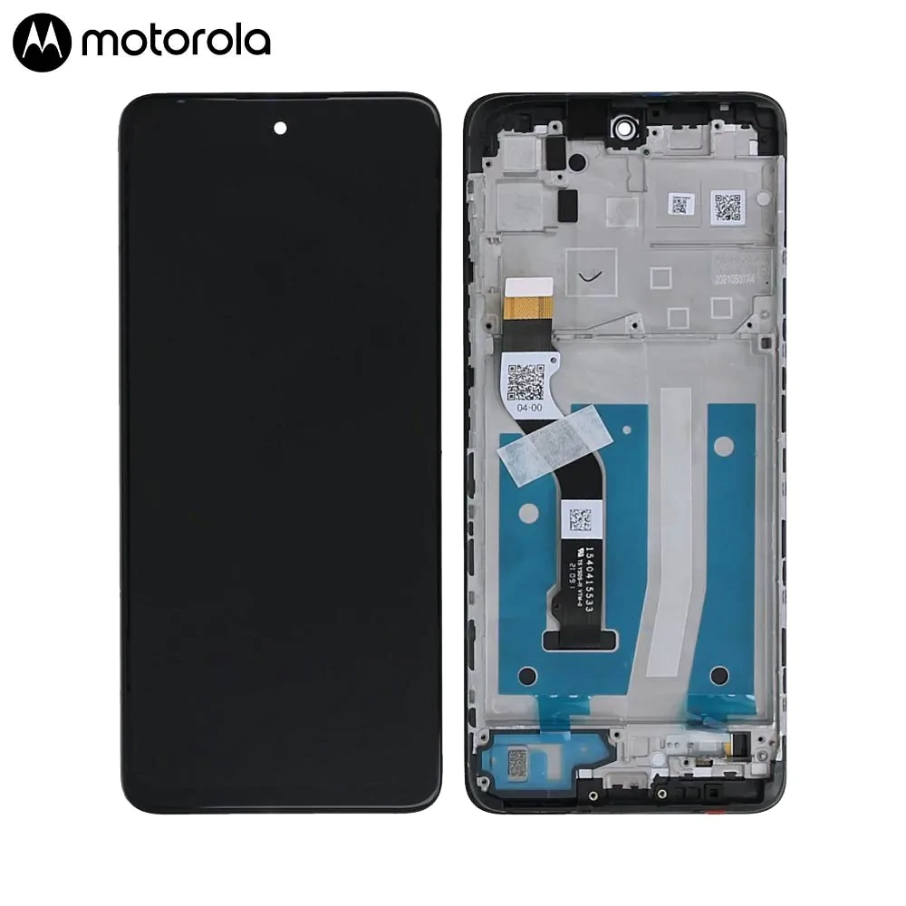 MOTOROLA DISPLAY XT2133 MOTO G60s WITH FRAME BLACK 