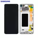 SAMSUNG DISPLAY G973F S10 WITH FRAME PRISM WHITE
