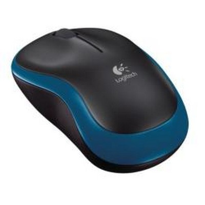 LOGITECH MOUSE M185 NERO/BLU WIRELESS