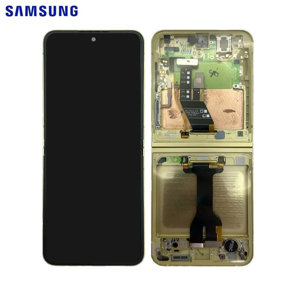 SAMSUNG DISPLAY F741B Z FLIP6 WITH FRAME YELLOW