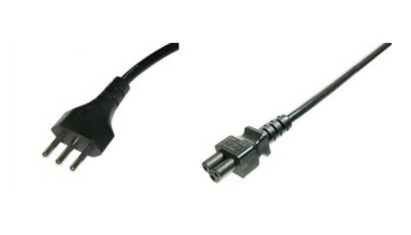 DIGITUS CAVO ALIMENTATORE TRIPOLARE SPINA ITA 10A 1MT (LKC510)