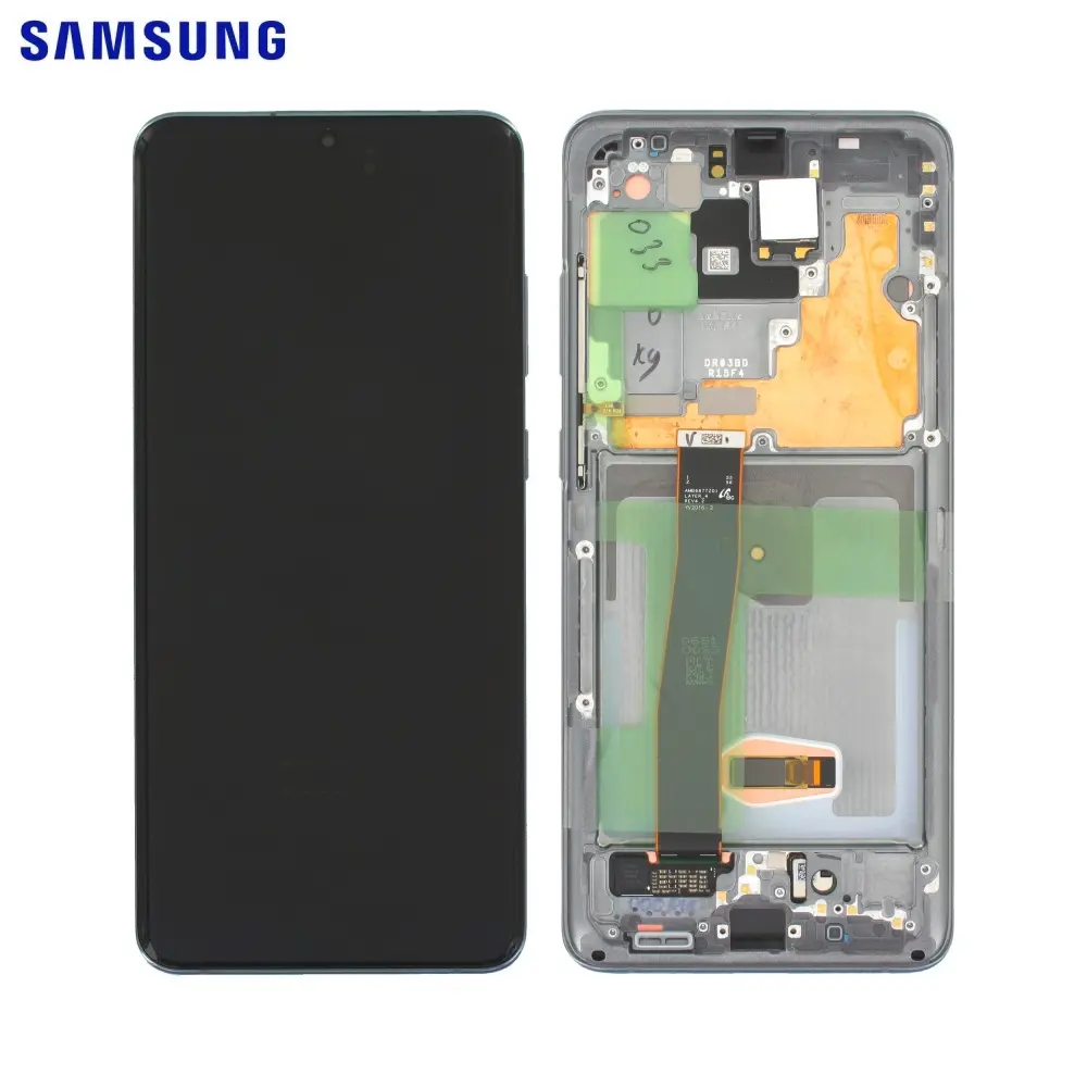 SAMSUNG DISPLAY G988B S20 ULTRA WITH FRAME (NO CAM) COSMIC GREY