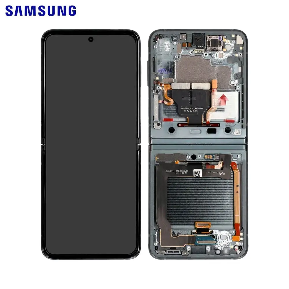 SAMSUNG DISPLAY Z FLIP3 F711 5G BESPOKE SILVER WITHOUT CAMERA