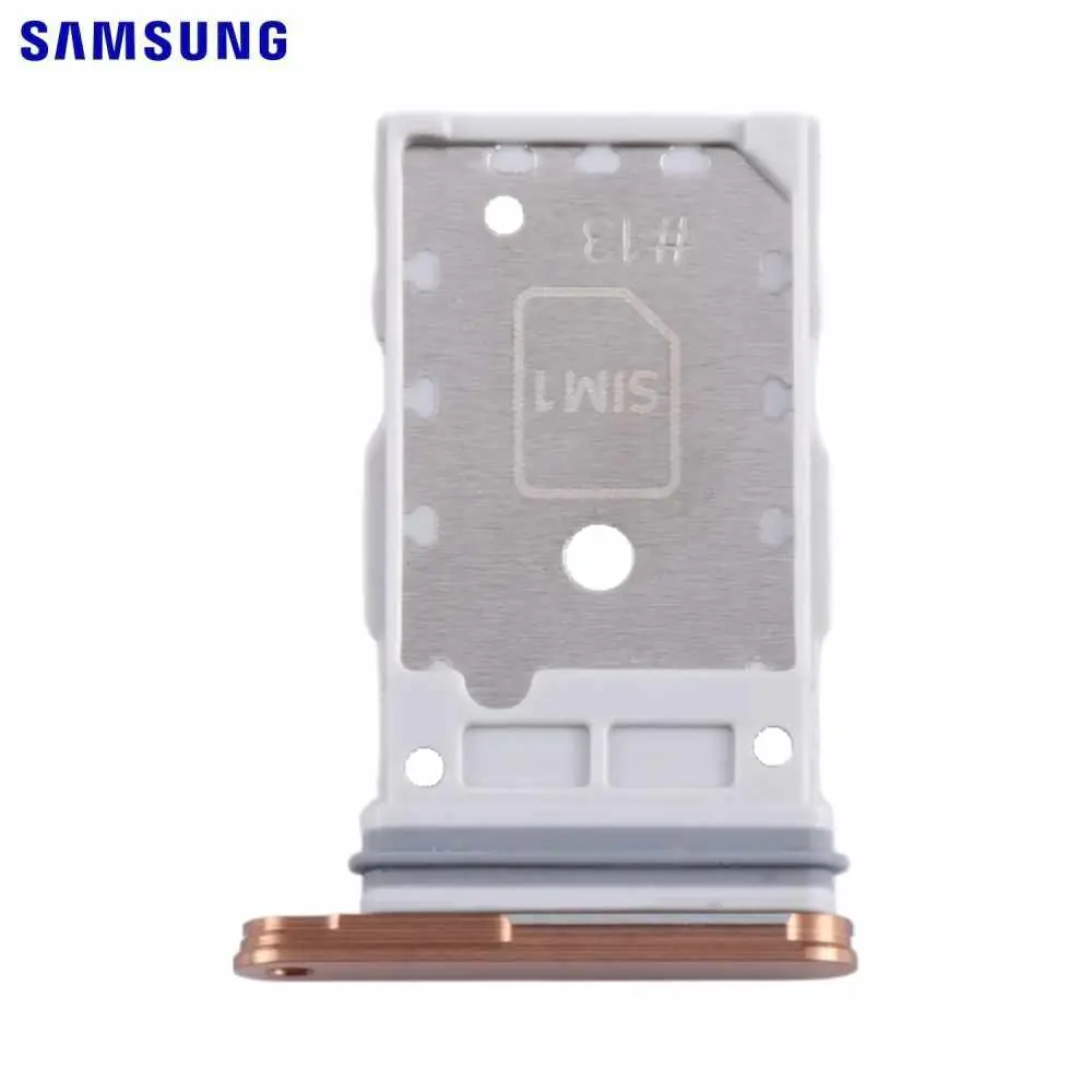 Samsung S921B / S926B Galaxy S24 / S24 Plus Sim Tray DS sandstone orange
