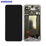 SAMSUNG DISPLAY A566B A56 WITH FRAME AWESOME PINK