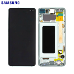 SAMSUNG DISPLAY G975F S10 PLUS WITH FRAME PRISM GREEN