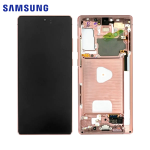 SAMSUNG DISPLAY N980F / N981B NOTE 20 WITH FRAME MYSTIC BRONZE