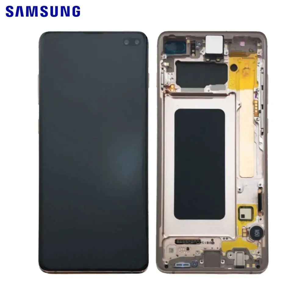 SAMSUNG DISPLAY G975F S10 PLUS WITH FRAME CERAMIC WHITE
