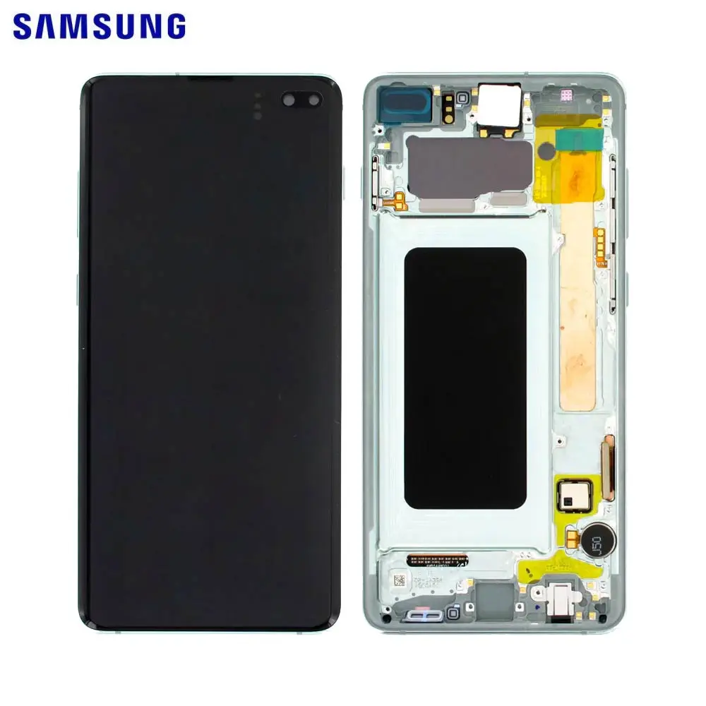 SAMSUNG DISPLAY G975F S10 PLUS WITH FRAME PRISM GREEN
