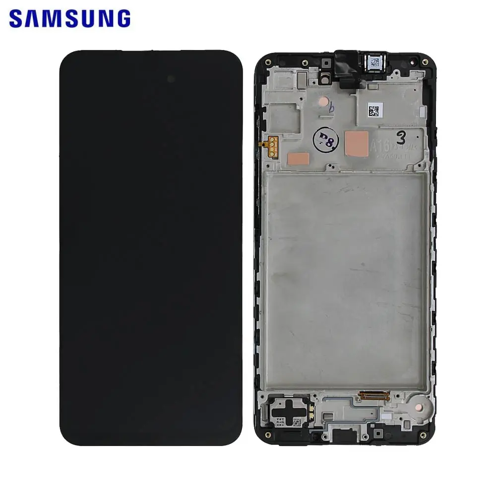 SAMSUNG DISPLAY A165 A16 4G BLACK WITH FRAME