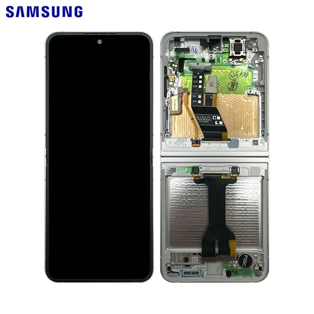 SAMSUNG DISPLAY ZFLIP 6 5G 2024 SM-F741 WHITE INNER LCD