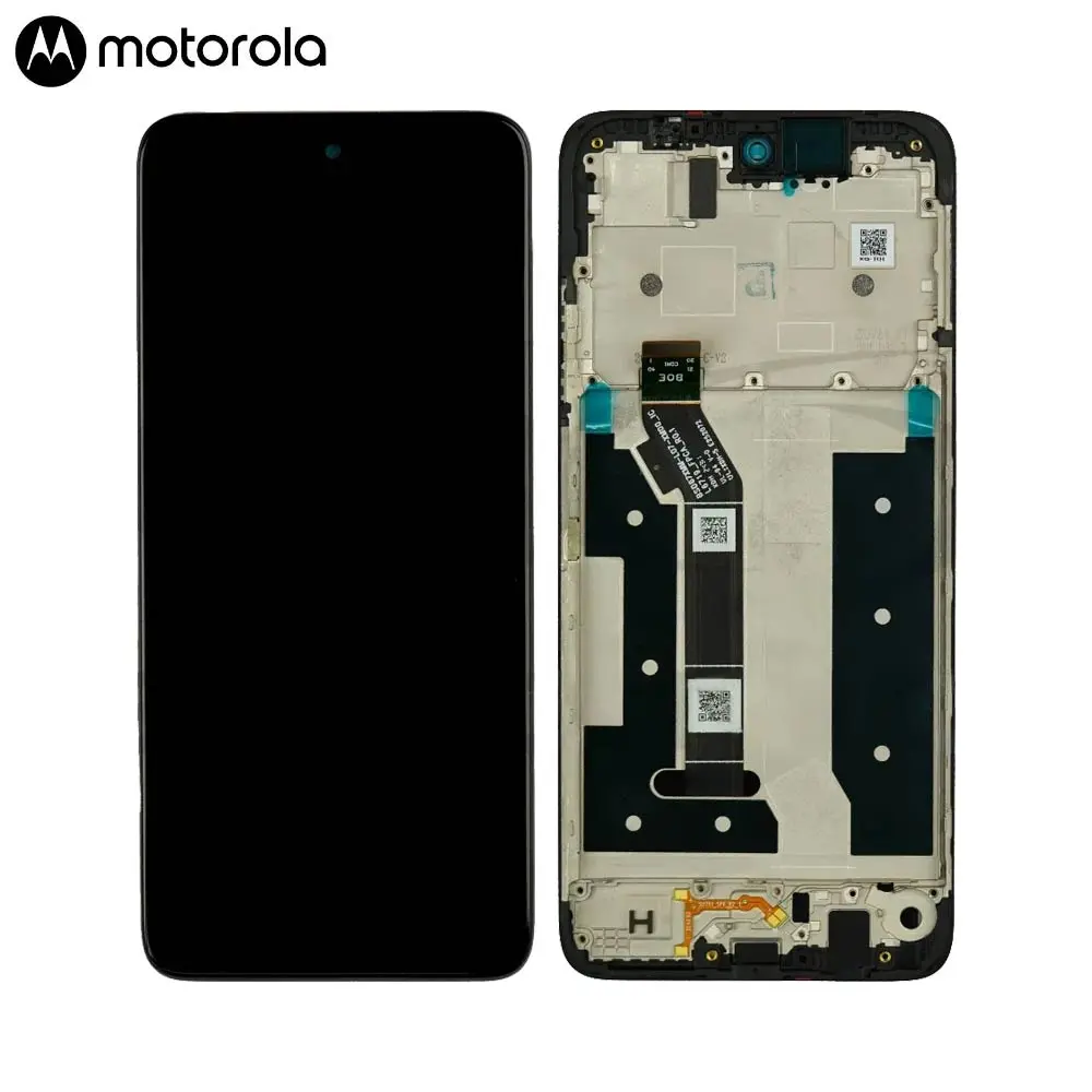 MOTOROLA DISPLAY XT2433 MOTO G35 WITH FRAME BLACK
