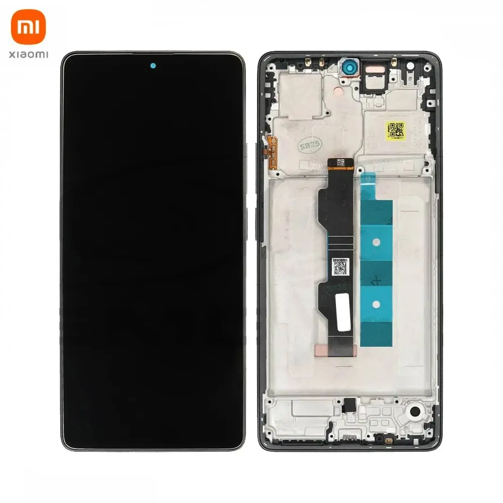 XIAOMI DISPLAY  REDMI NOTE 14S  WITH FRAME MIDNIGHT BLACK