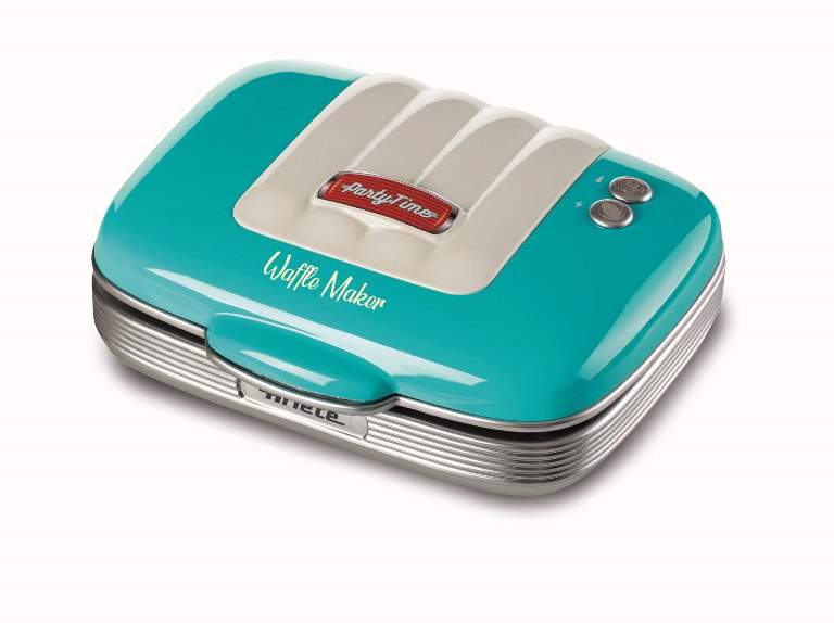 ARIETE PIASTRA PER WAFFLE MAKER PARTY TIME AZZURRO (1973)