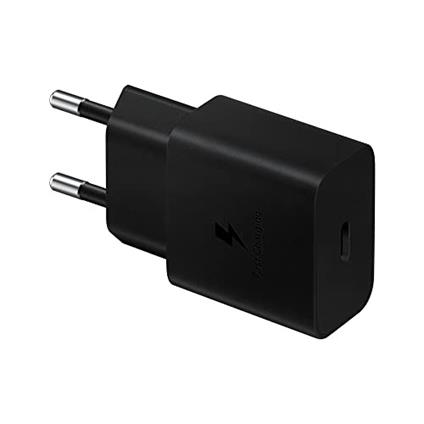 SAMSUNG CARICABATTERIE USB-C 15W FAST CHARGE (EP-T1510NBEGEU) NERO