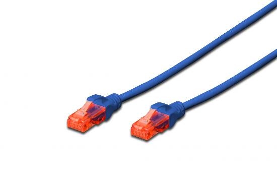 DIGITUS CAVO DI RETE DRITTO NON SCHERMATO CAT.6E 1 MT BLU (DK1614010B)